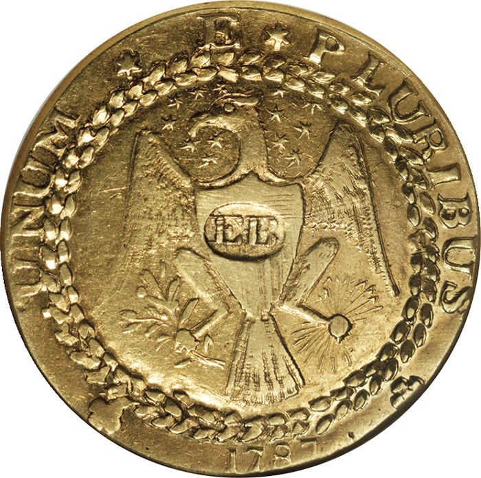 1787 Brasher Doubloon Gold Coin Inspires Wine's Name - Coin News