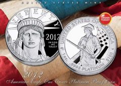 2012-W Proof American Platinum Eagle Coin