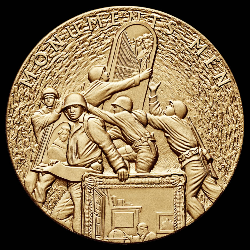 Monuments Men Congressional Gold Medal Awarded CoinNews