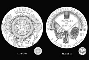 2019 American Legion Commemorative Coin Designs Reviewed