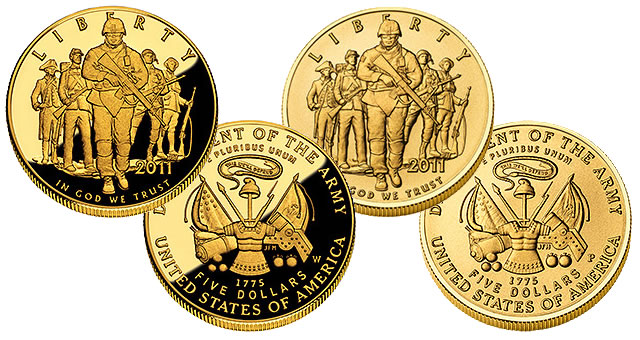 2011 U.S. Army Commemorative Coins in Gold, Silver and Clad | CoinNews
