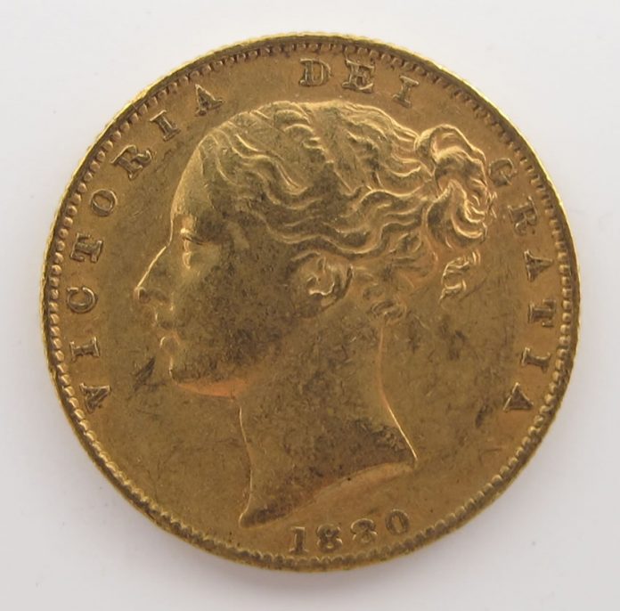 Rare 1880 Australian Gold Imperial Sovereigns Offered In Salisbury 