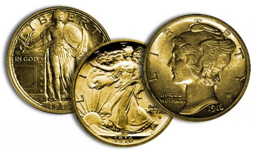 US Mint 2016 24K Gold Coins to Celebrate 1916 Designs | CoinNews