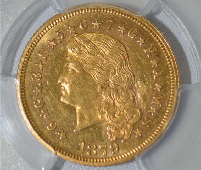 Lost 1879 Stella Gold Coin Returned At Ana Show Coinnews 6085