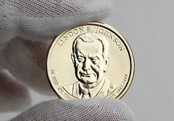 2015 Lyndon B. Johnson 2015 Lyndon B. Johnson $1 Coin Cover Available ...