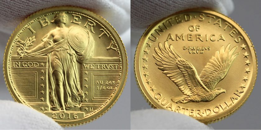 2016 Standing Liberty Centennial Gold Coin Photos | CoinNews