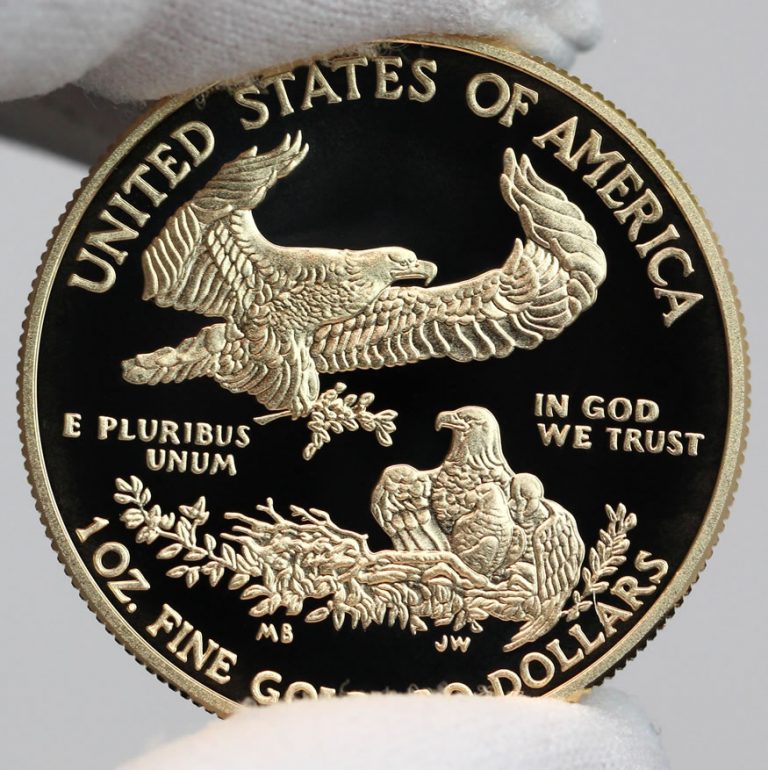 golden eagle coins laurel