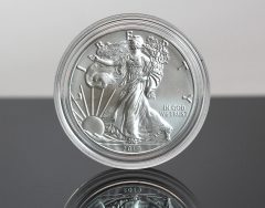 Photo Obverse, 2019-W Uncirculated American Silver Eagle