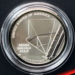 Photo 2020-S Reverse Proof Connecticut American Innovation Dollar – Reverse Side