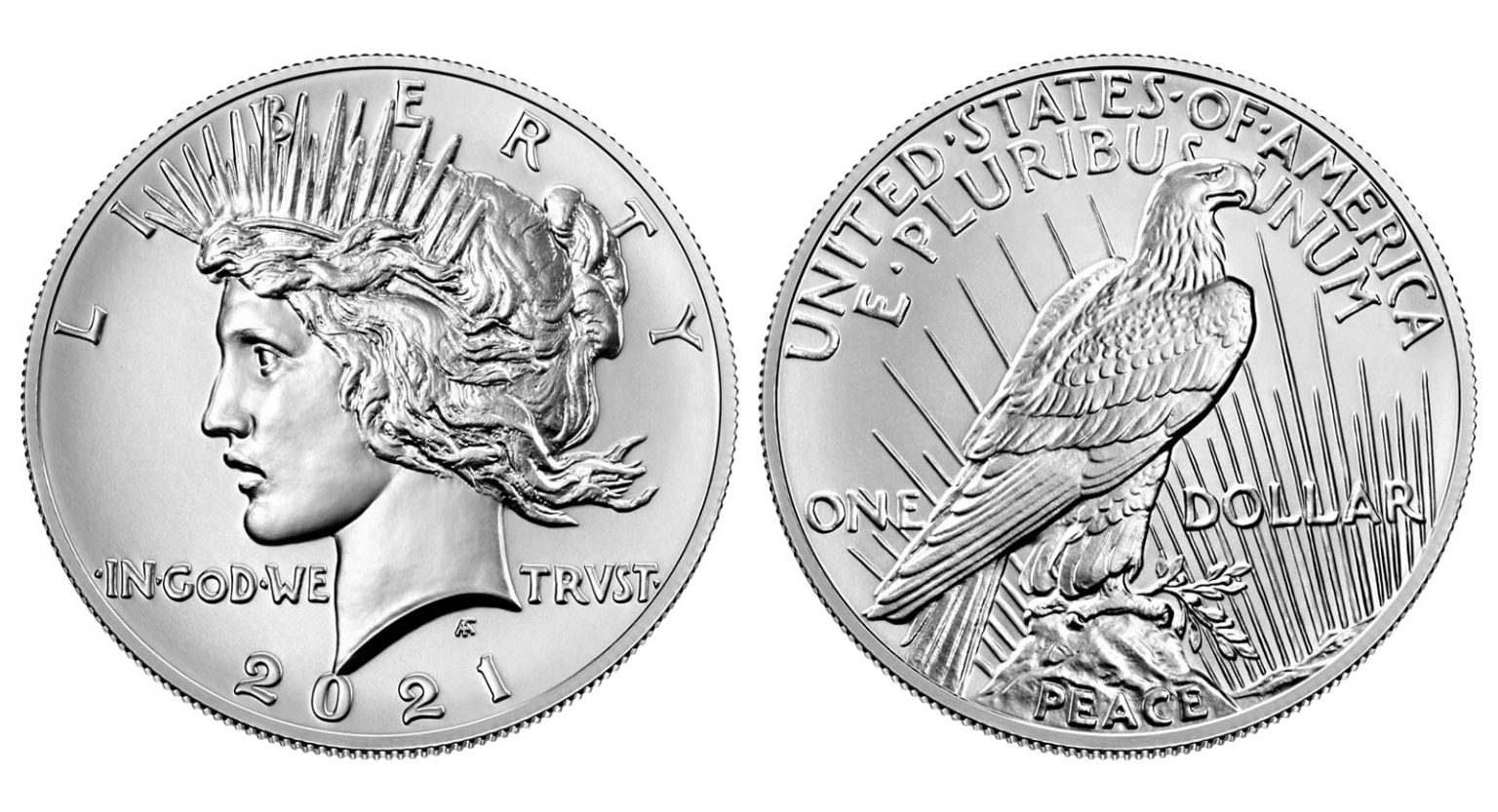 2021 Morgan and Peace Silver Dollar Images, Prices and Sales Dates ...