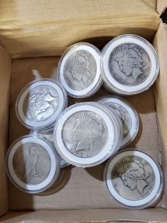 Intercepted fake Peace dollars