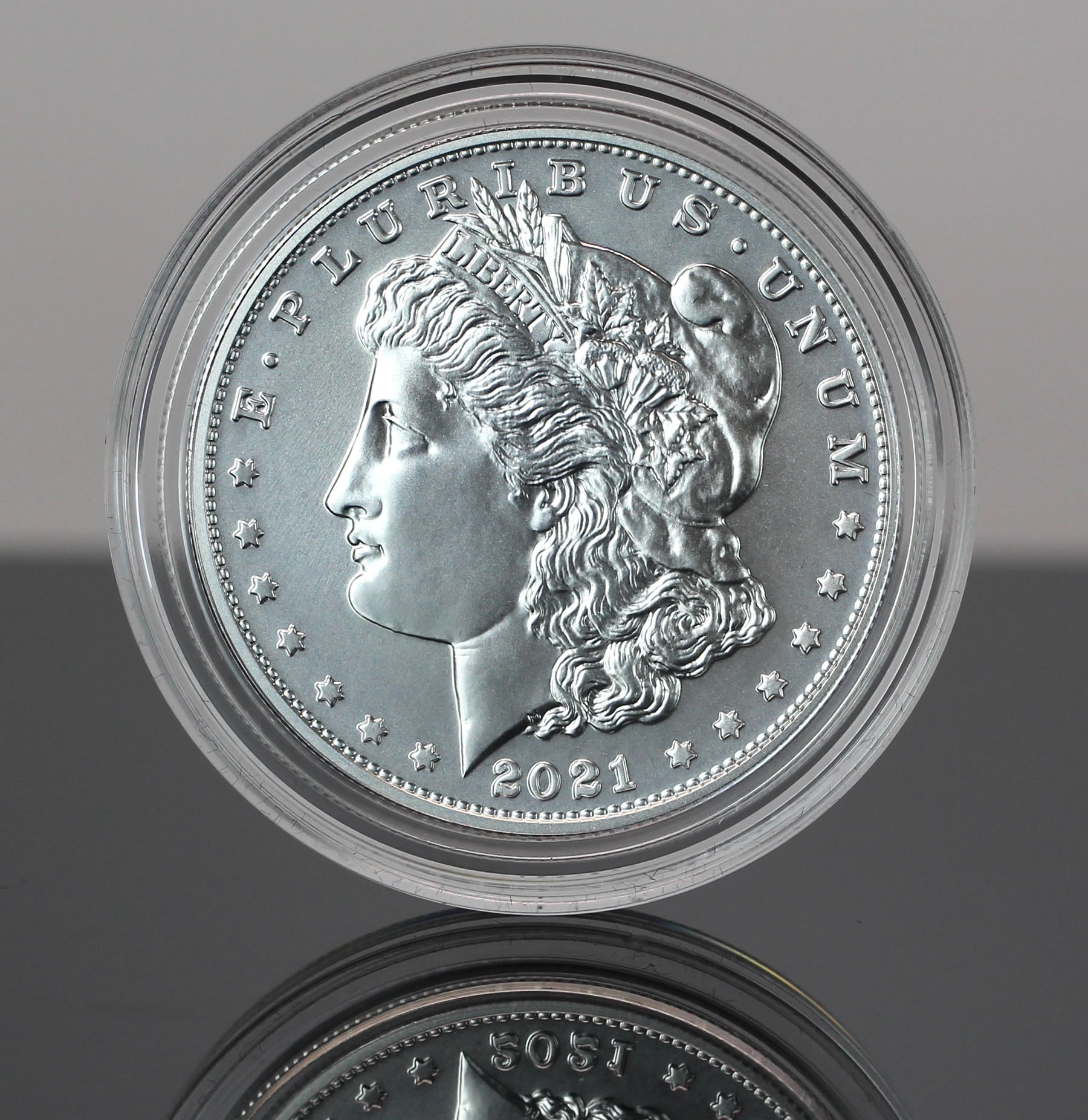 CoinNews 2021 S Morgan Silver Dollar Obverse 