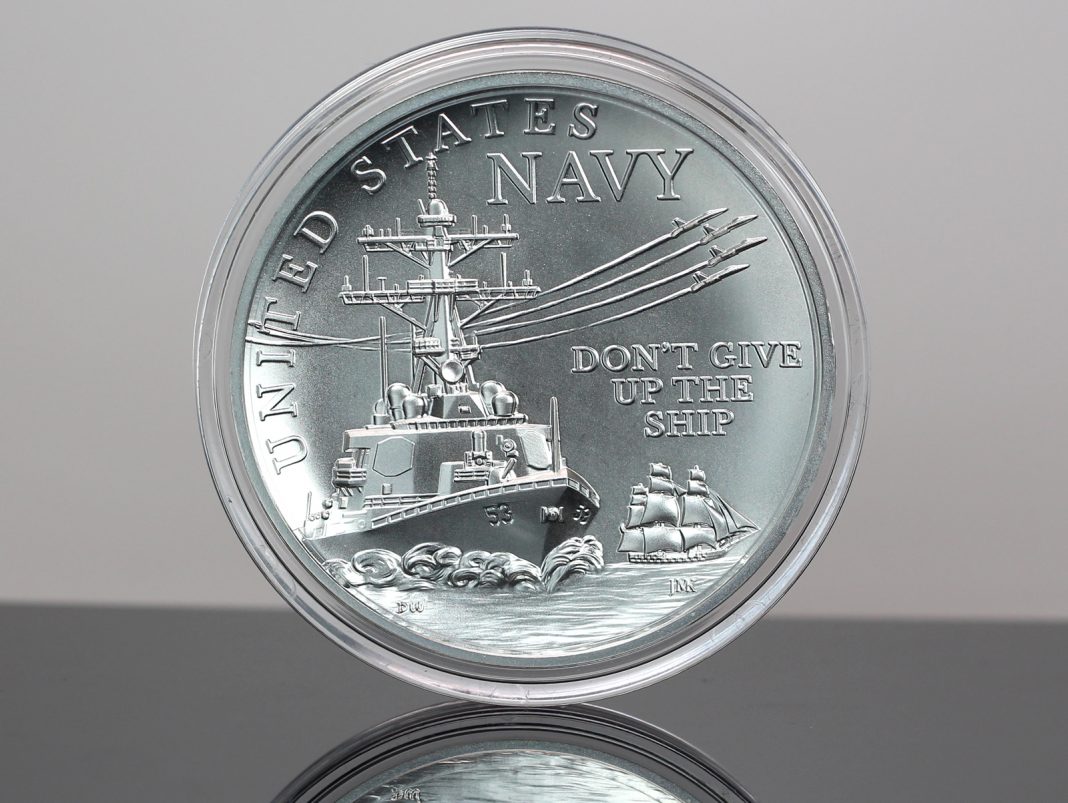 U.S. Marine Corps 2.5 Ounce Silver Medal Released | CoinNews