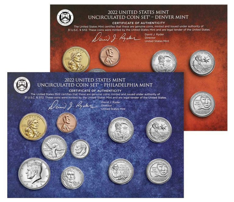 U.S. Mint 2022 Uncirculated Set Released CoinNews