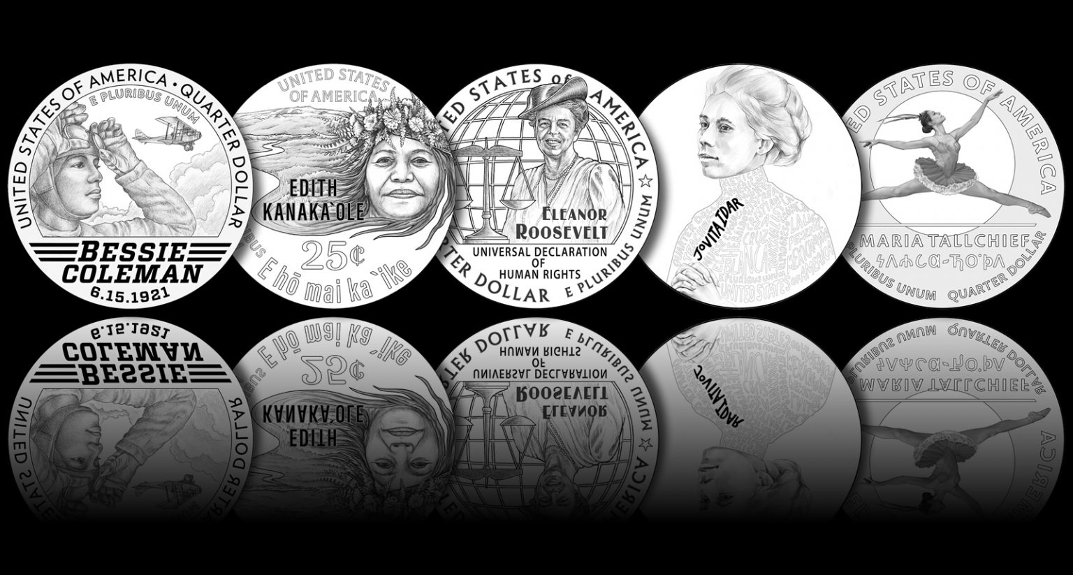 2023 American Women Quarter Images CoinNews