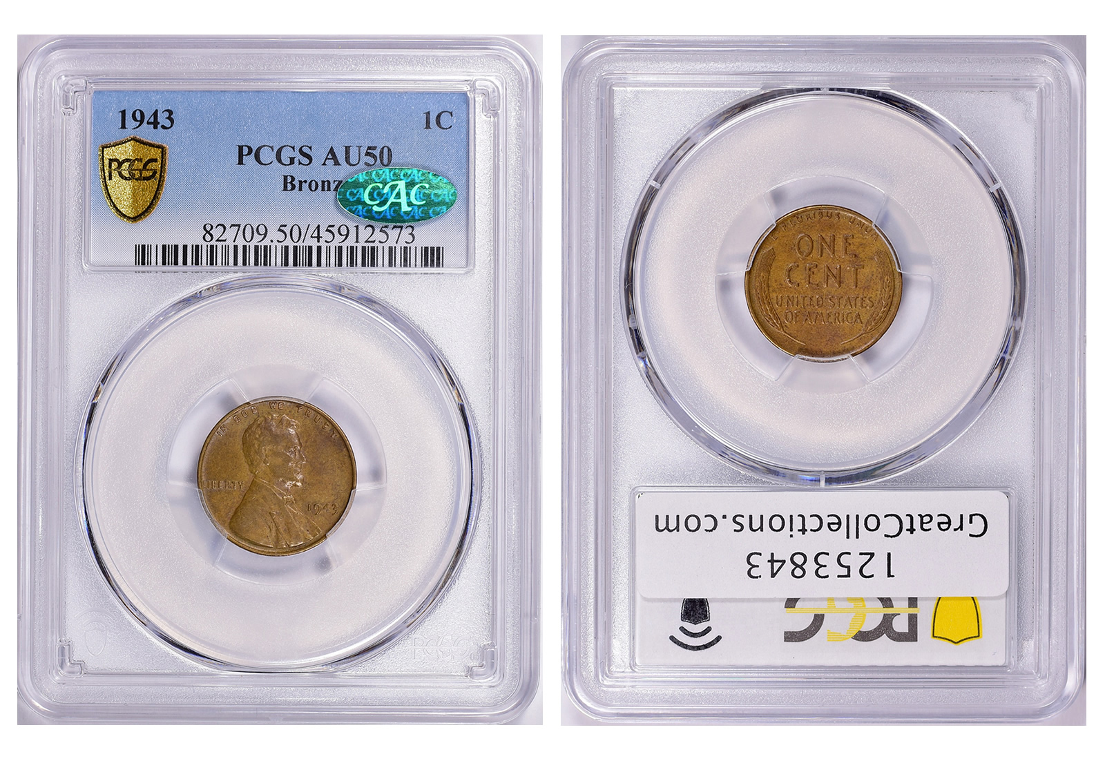 Error 1943 Copper Penny Sells For Nearly $300,000