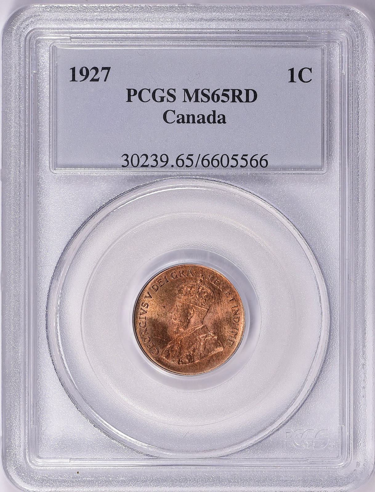 Sold at Auction: Canada - 1907 1 Cent NICE