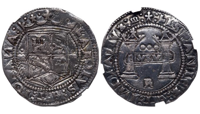 Mexico (1536) R Silver 3 Reales