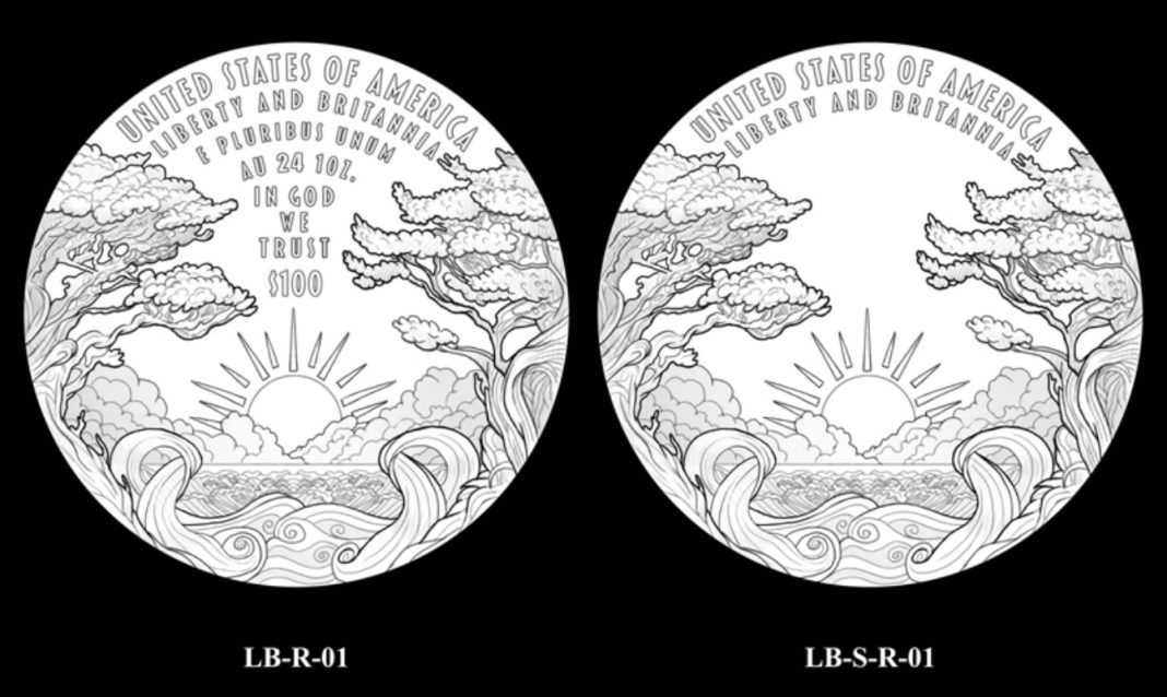 Liberty and Britannia Coin and Medal Candidate Designs