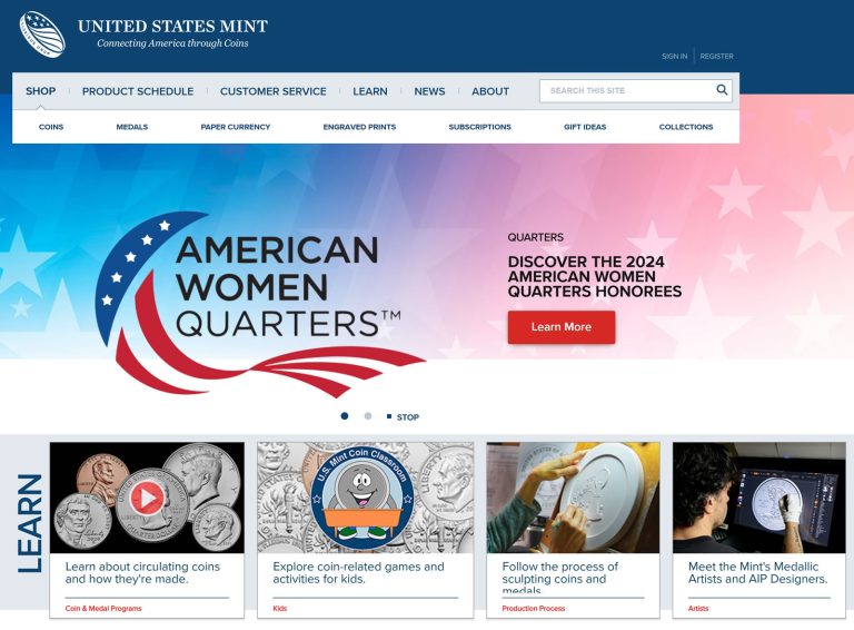 U.S. Mint Announces Honorees for 2024 Quarters | CoinNews