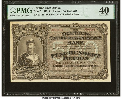 World Note Rarities Among Heritage's March Paper Money Auction