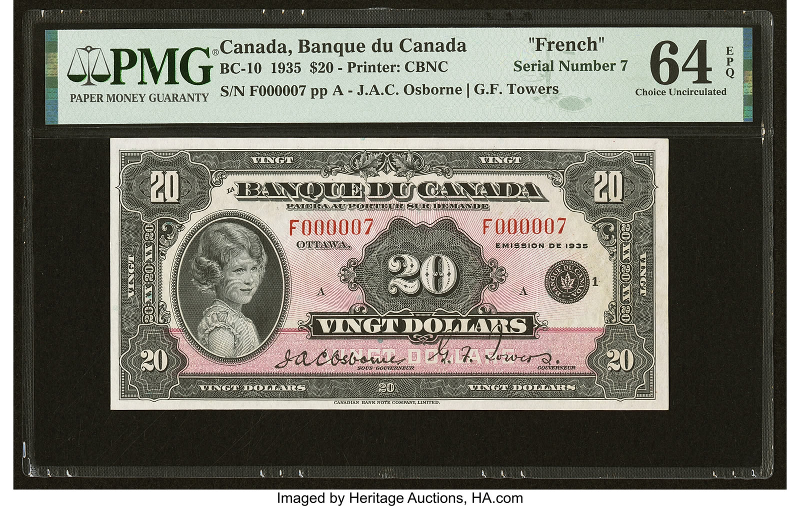 https://www.coinnews.net/wp-content/uploads/2023/03/Serial-Number-7-Canada-Bank-of-Canada-20-1935-BC-10-French-Text-PMG-Choice-Uncirculated-64-EPQ-1.jpg