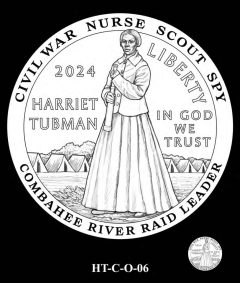 2024 Harriet Tubman Commemorative Half Dollar Design C-O-06