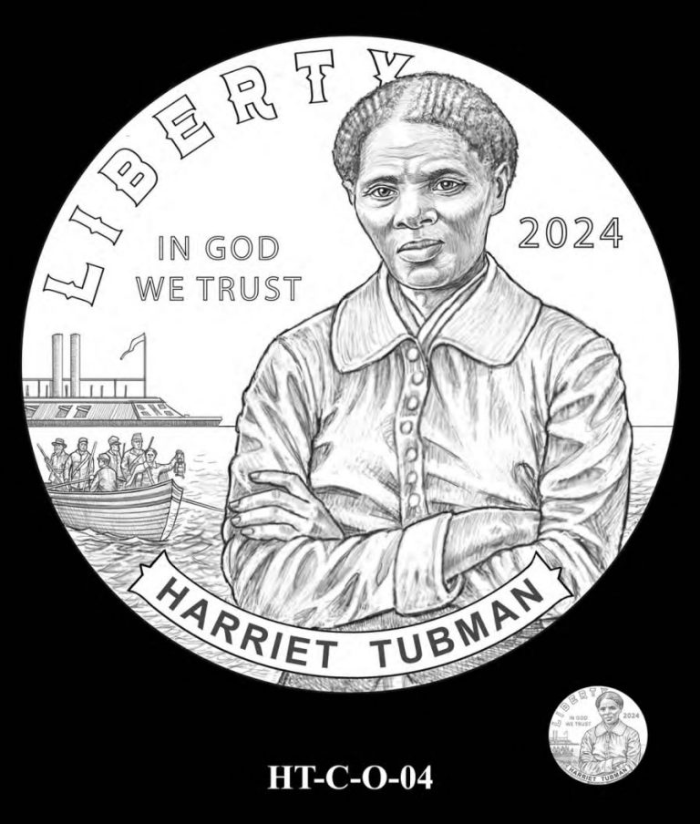 2024 Harriet Tubman Commemorative Coin Designs