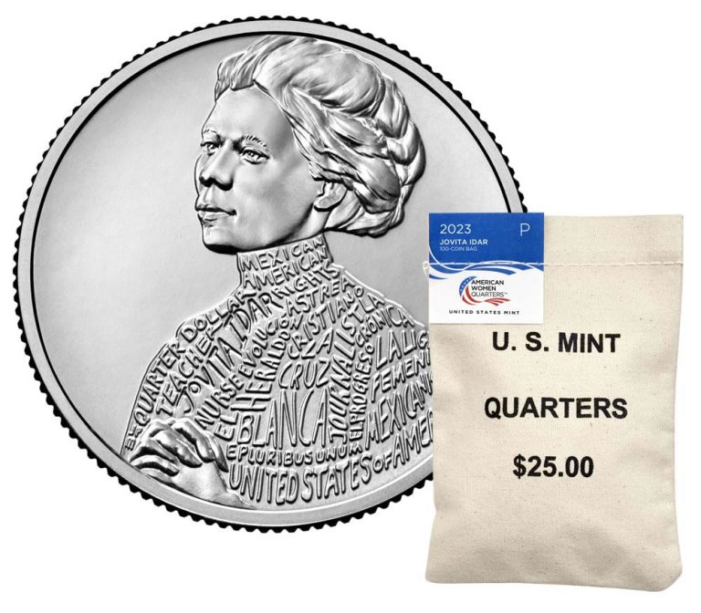 Jovita Idar Quarters Available in Rolls and Bags