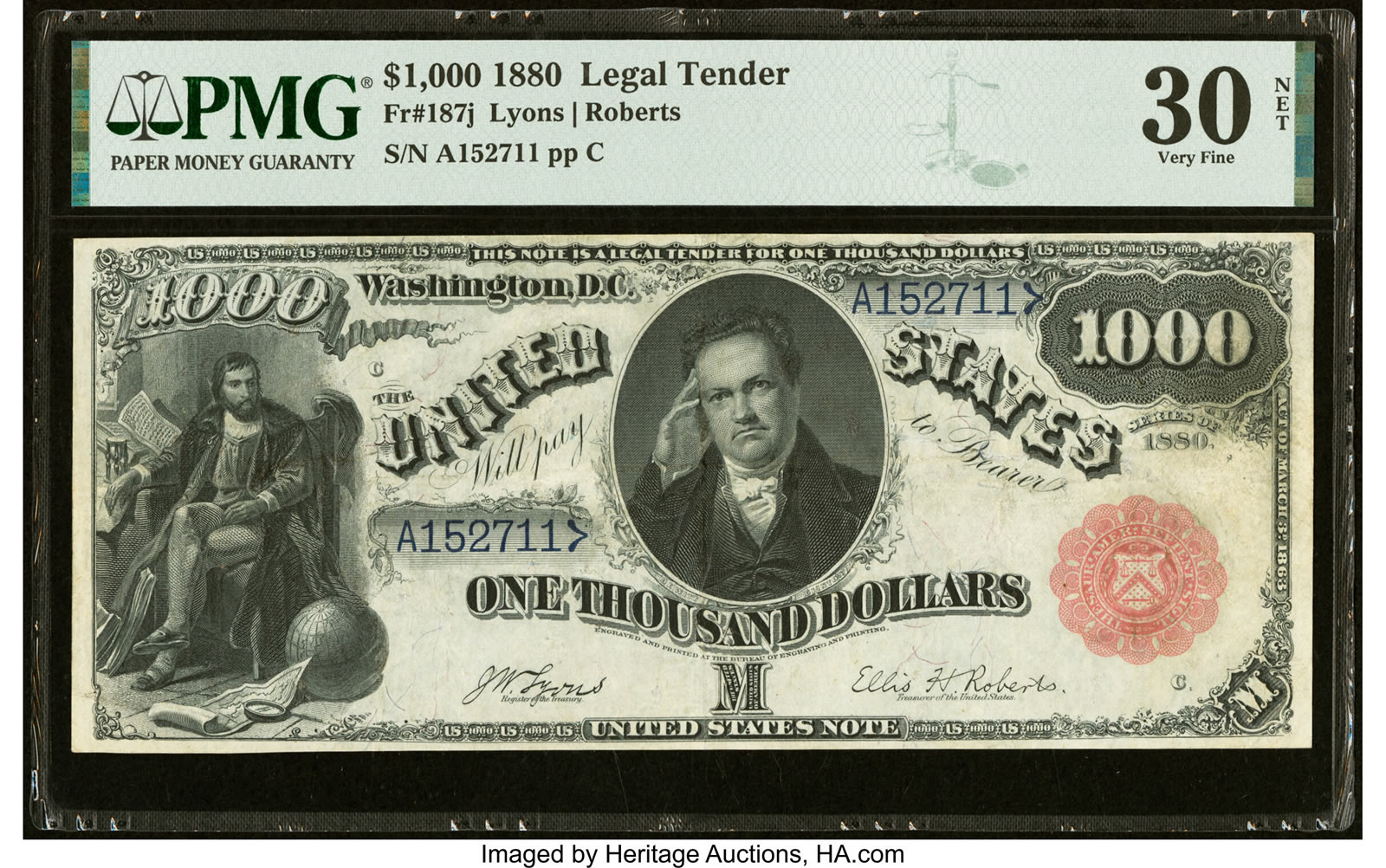 Rare $1,000 bill from 1918 set to make a huge sum at auction