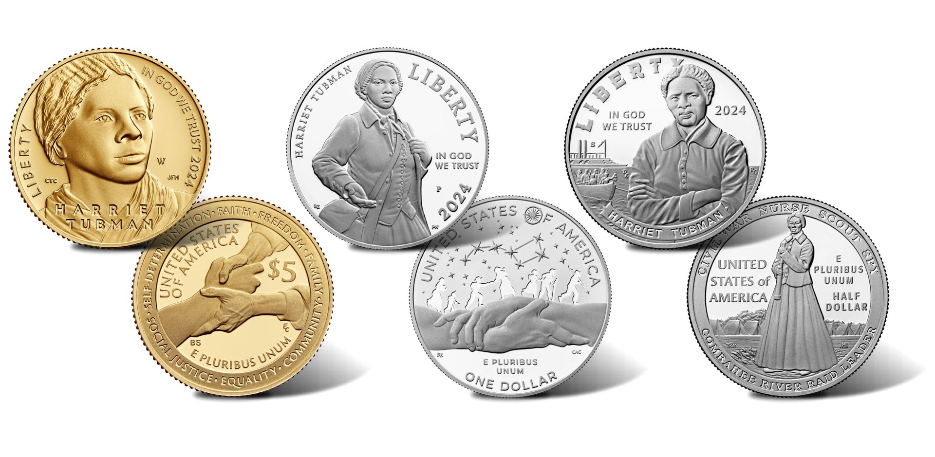 US Mint Sales Harriet Tubman Coins Hold Top Spots