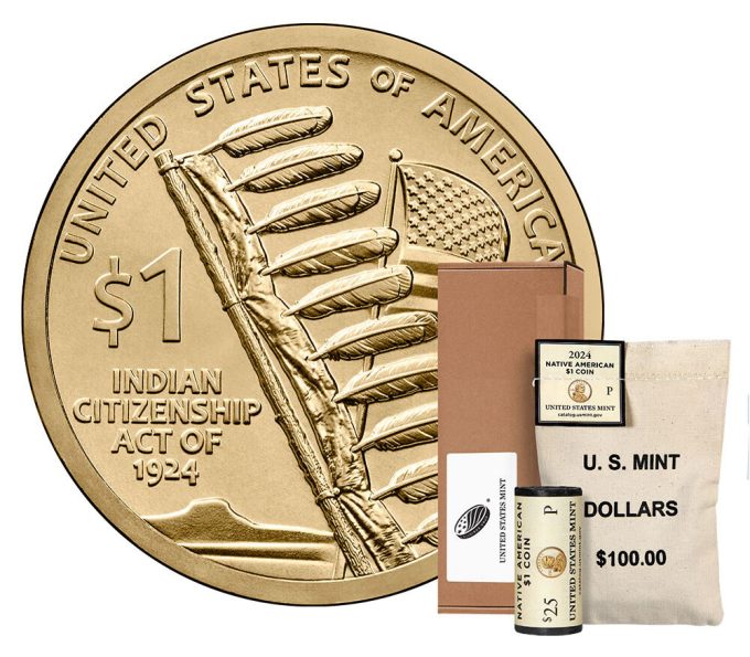 U.S. Mint product image for the 2024 Native American dollar