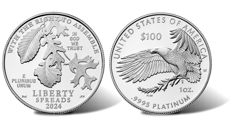 US Mint Sales: 2024-W Proof American Platinum Eagle Debuts