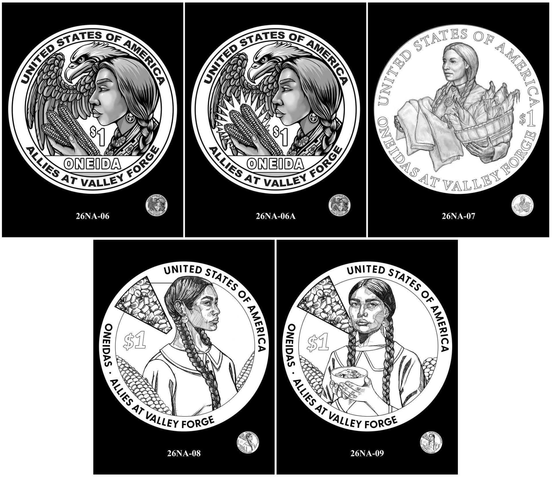 2026 Native American $1 Coin Candidate Designs Unveiled