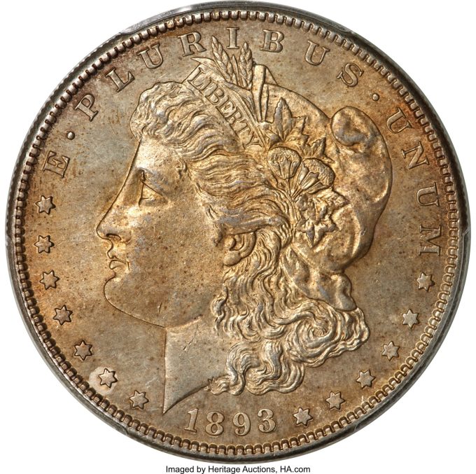 1893-S Morgan Dollar, MS63