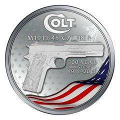 Colt-1911-Handgun-1-oz-Silver-Coin-2-Mesa-Grande-2012-A
