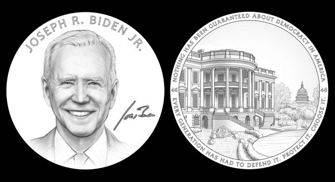 Joseph R. Biden, Jr. Presidential Medal Designs