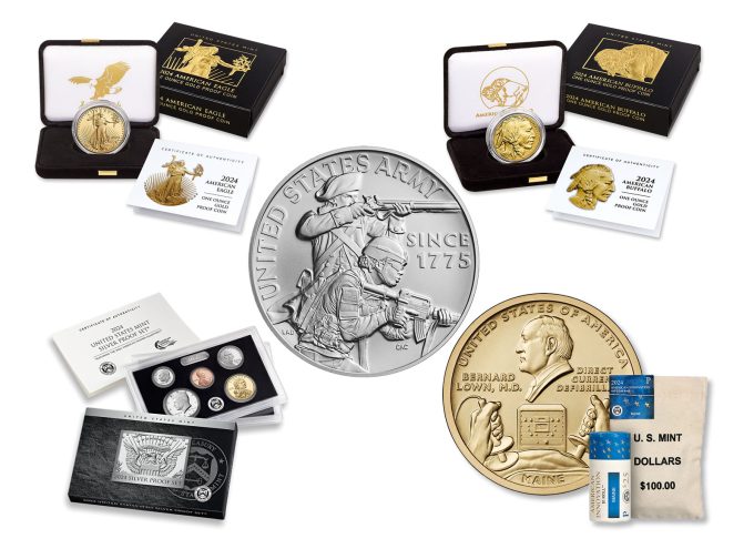 US Mint products for May 2024