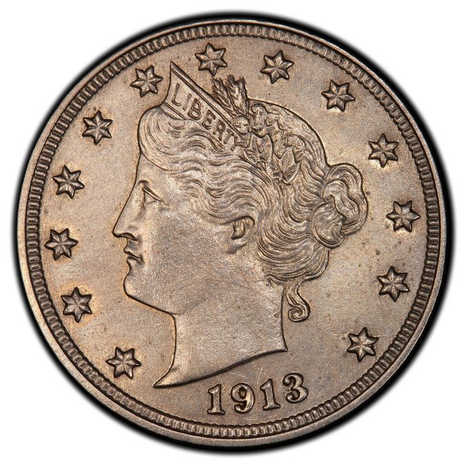 Finest known 1913 Liberty Head 5c