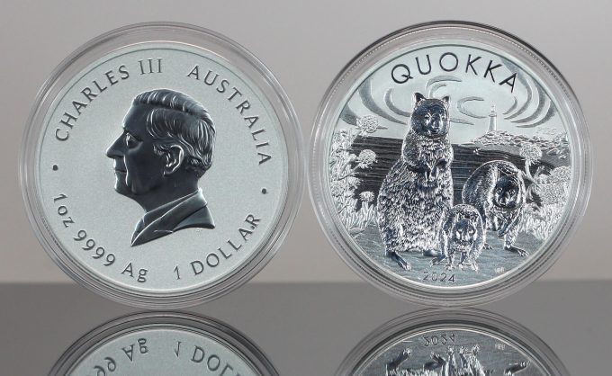 CoinNews photo 2024 Australian Quokka 1oz Silver Bullion Coins