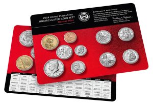 US Mint product image 2024 Uncirculated Coin Set - Denver coins