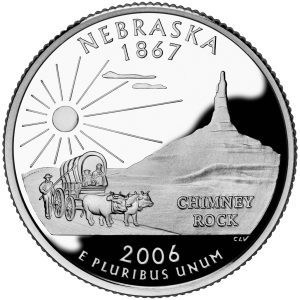 2006 Proof Nebraska State Quarter