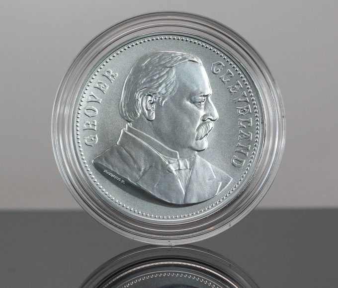 CoinNews photo Grover Cleveland Presidential Silver Medal