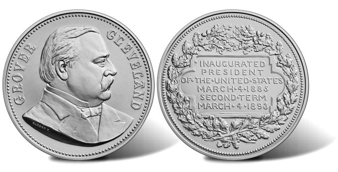 Grover Cleveland Presidential Silver Medal