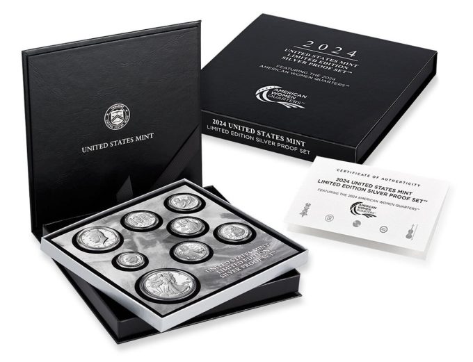 U.S. Mint product image of the 2024 Limited Edition Silver Proof Set