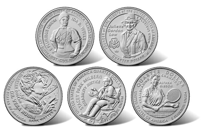 2025 American Women Quarter Images