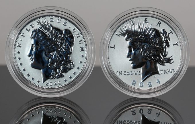 CoinNews photo 2024-S Reverse Proof Morgan and Peace Silver Dollars