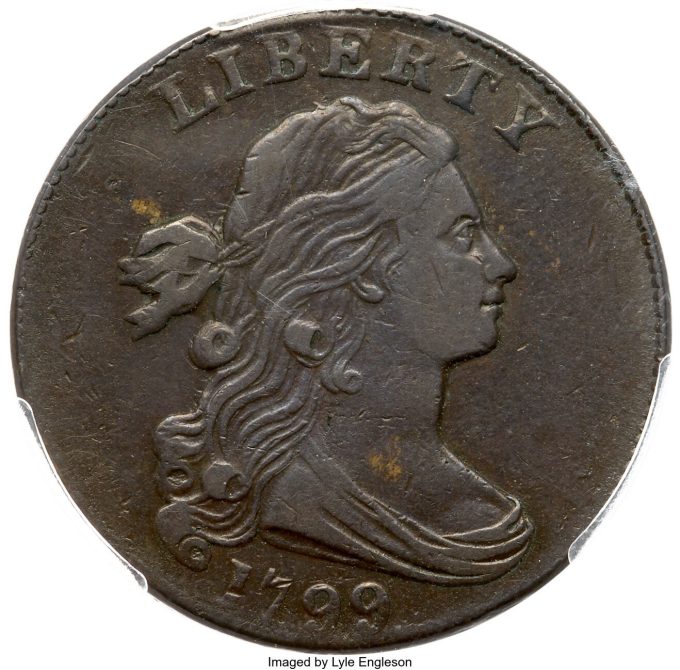 1799 S-189 Cent, XF45