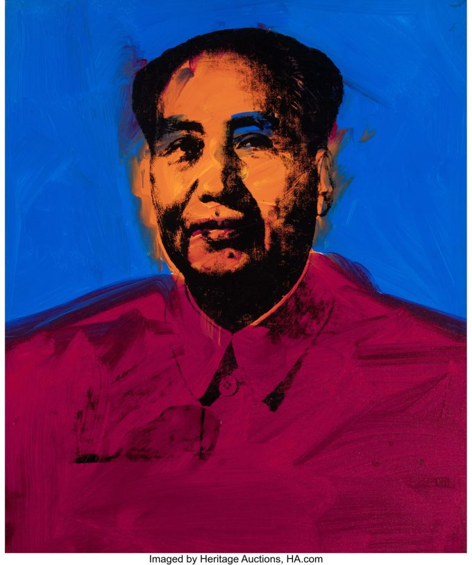 Andy Warhol's iconic 1973 Mao