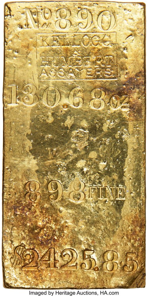 Kellogg & Humbert Gold Ingot